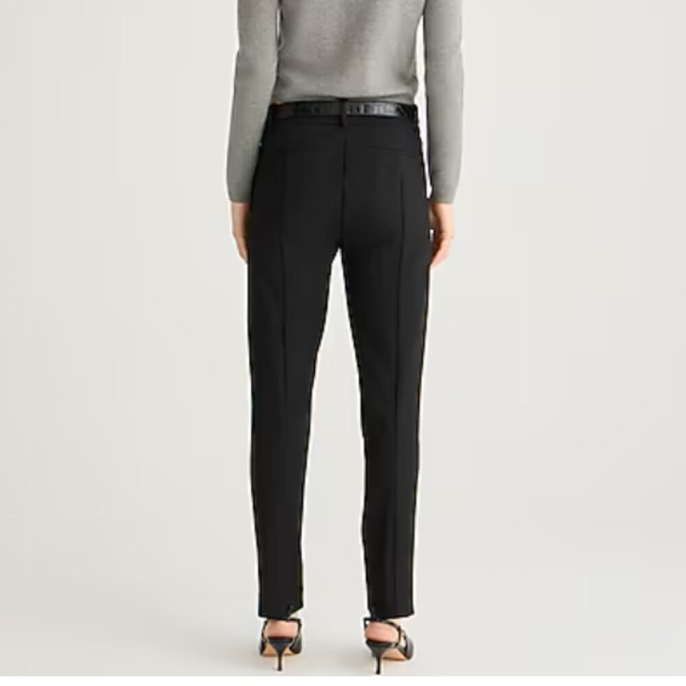 J.Crew | Cameron pant in four-season stretch | Black | Size 12